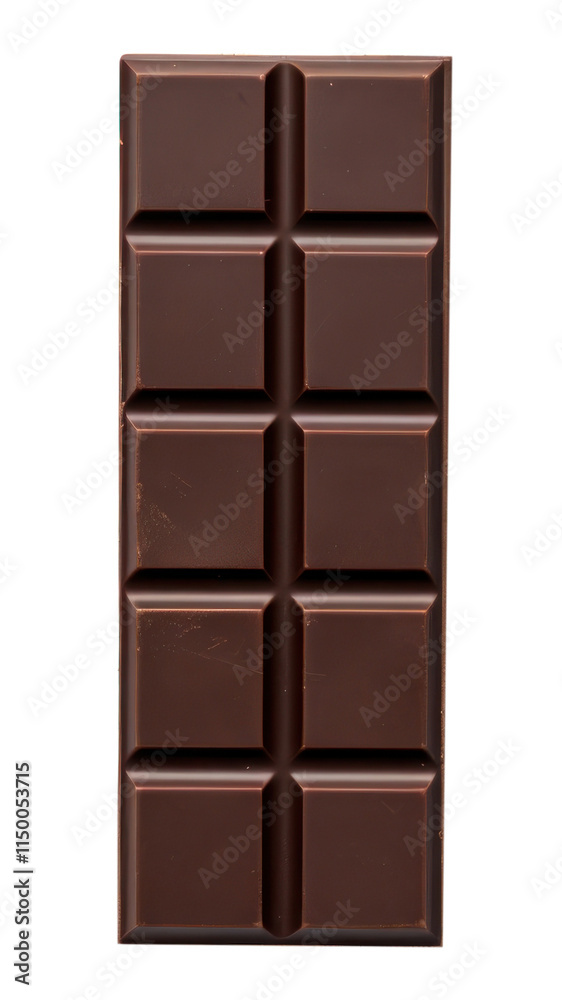 Fototapeta premium PNG Chocolate bar packaging mockup confectionery dessert food.