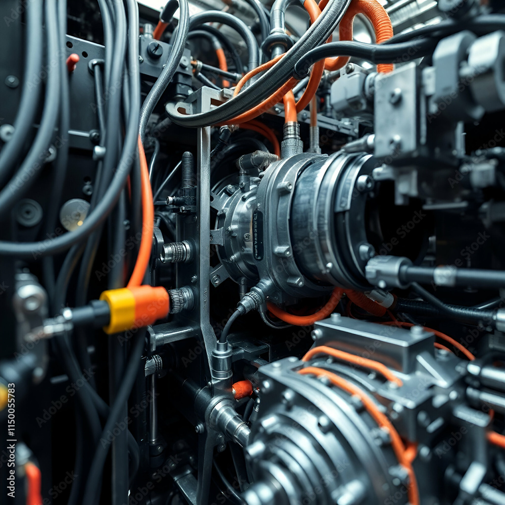 Fototapeta premium engine of the engine