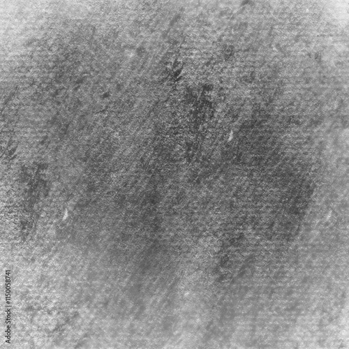 Abstract black texture with scuff marks. Watercolor stains