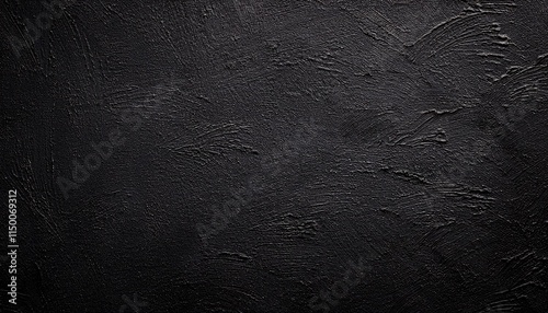 黒の塗り壁のテクスチャ