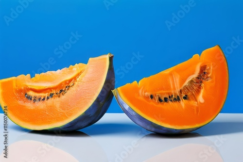 16 sapphire blue bd and cantaloupe orange ffc photo