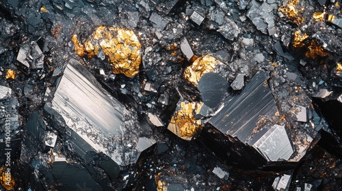 rare earth metal mineral background