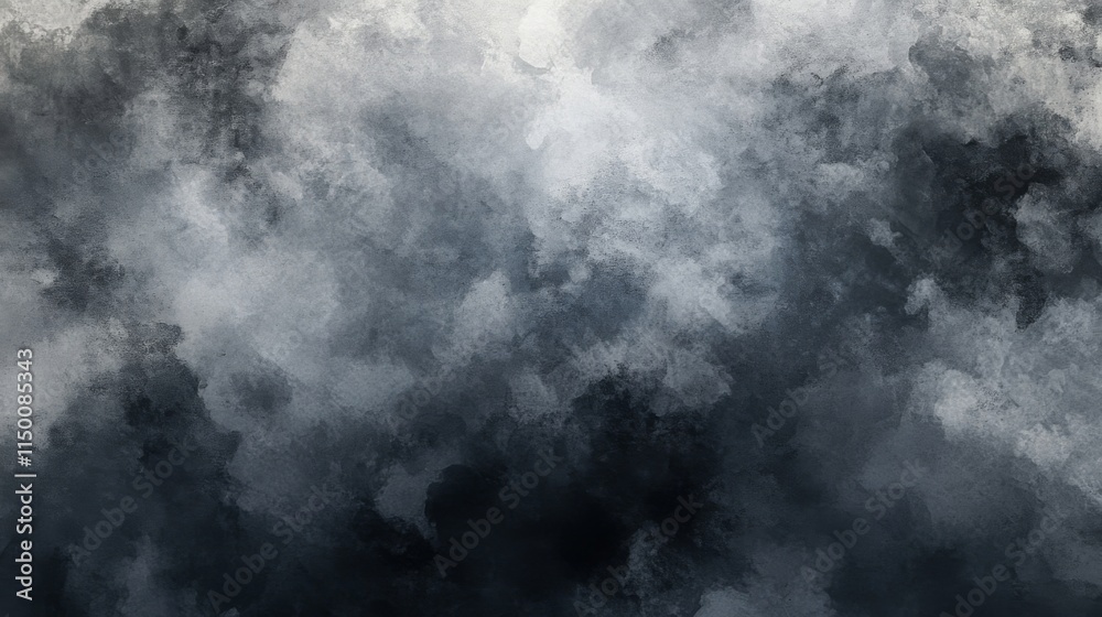 Abstract Grey and Black Watercolor Background Texture Abstract Grey and Black Watercolor Background Texture