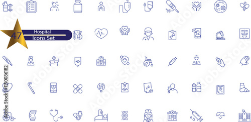 Journalism icon set. Containing journalist, news,