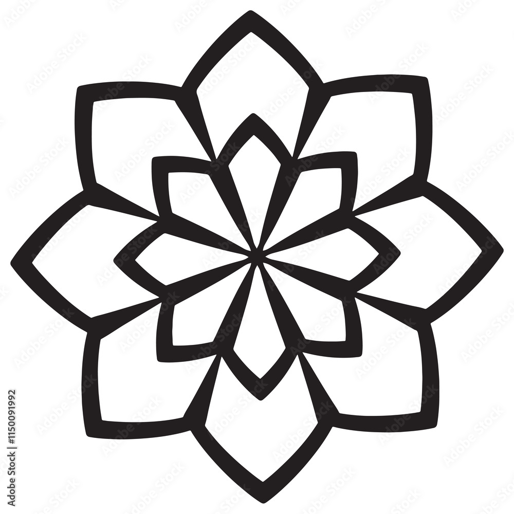 Obraz premium mandala pattern