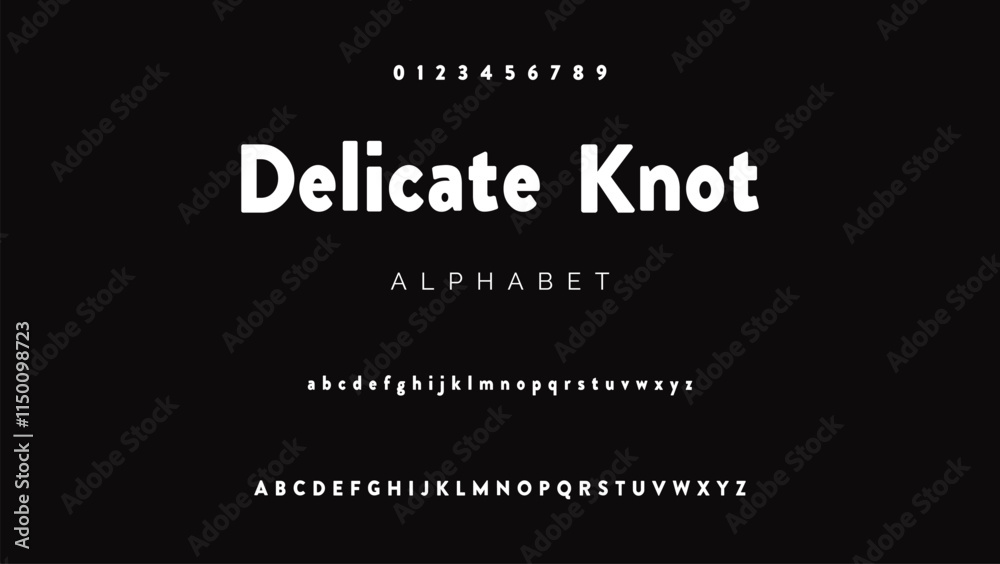 Abstract modern sans serif alphabet font. Abstract modern sans serif alphabet font.