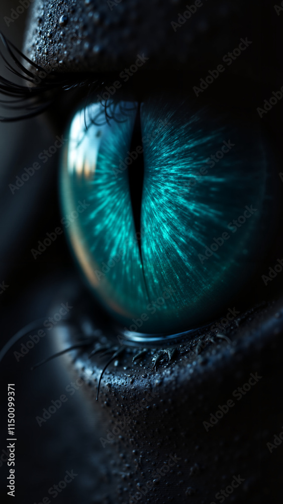 Eye of the cat.