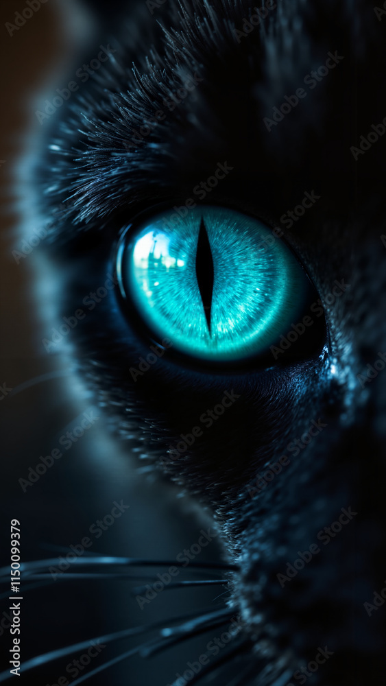 Eye of the cat.