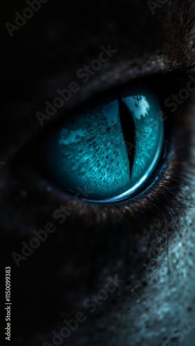 Eye of the cat.