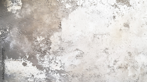 Weathered Concrete Wall Texture: Urban Decay and Grungy Aesthetic
