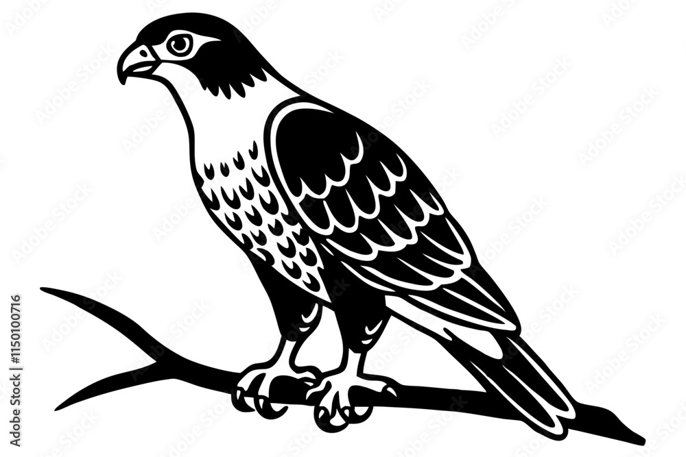 Fototapeta premium eagle on a white background