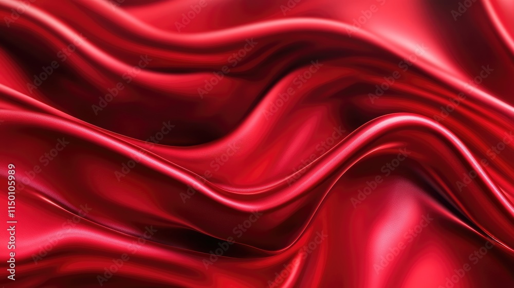 Obraz premium red gradient background,red smooth texture, copy space, design, advertisement