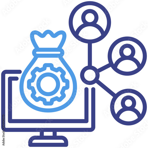 Profit Sharing Icon