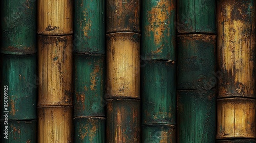 Seamless Pattern: Bamboo Background for Nature Designs
