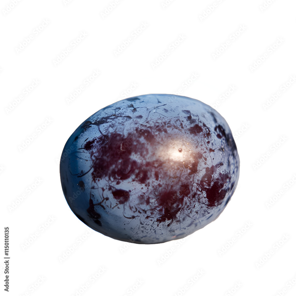 Purple or blue grape,isolated on Transparent Background,full depth of field Purple or blue grape,isolated on Transparent Background,full depth of field