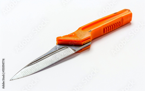 Sharp Blade Utility Knife on white background.PNG photo