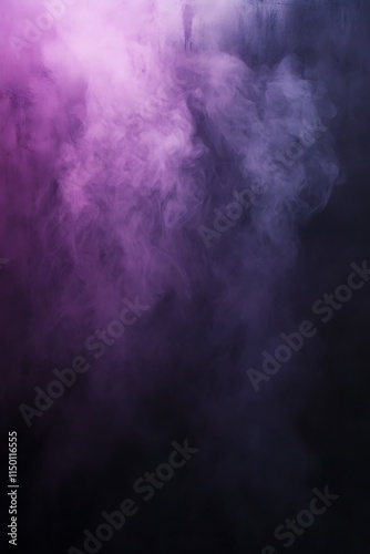 A dark gradient background moving from deep purple to black with a soft, smoky effect 