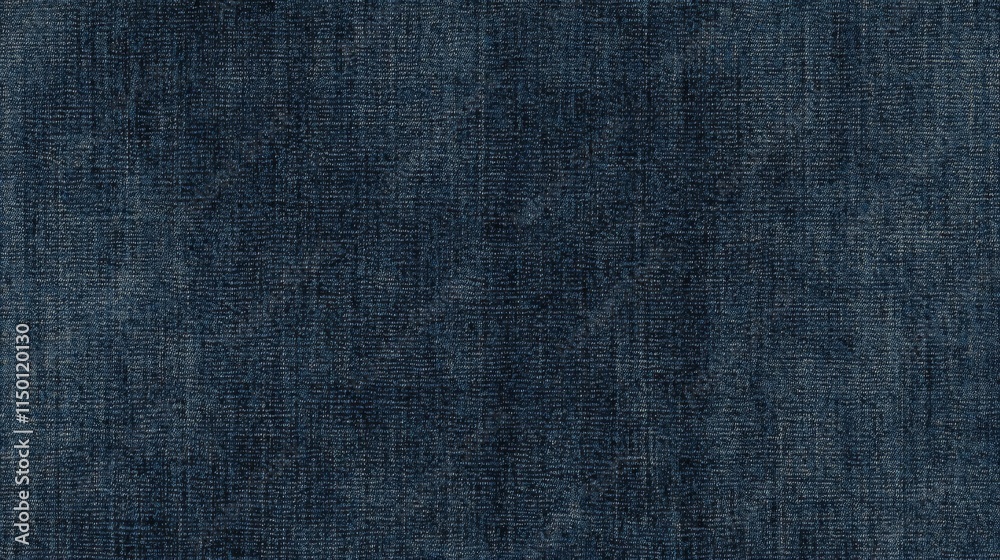 Dark Blue Denim Fabric Texture Background Dark Blue Denim Fabric Texture Background