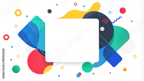 Wallpaper Mural abstract border design. gradient abstract design Torontodigital.ca