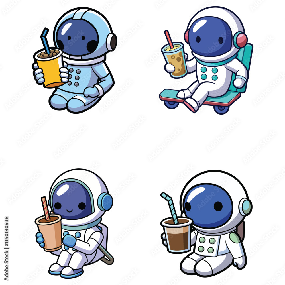 Obraz premium Astronaut Vector
