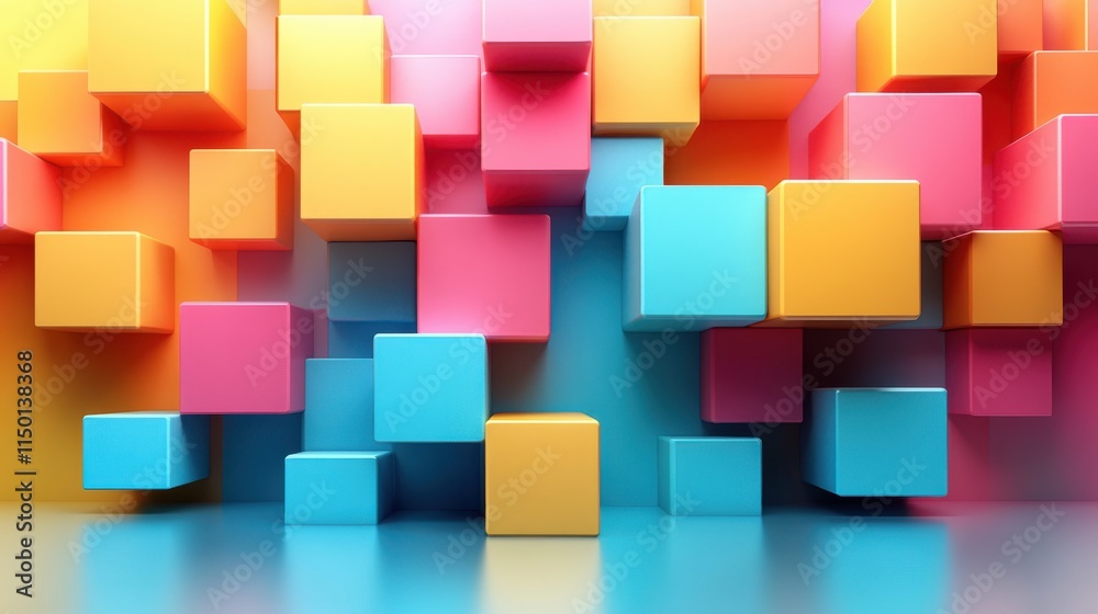 abstract 3d render background with cubes modern graphic desig abstract 3d render background with cubes modern graphic desig