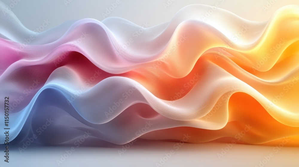 Obraz premium abstract background abstract illustration of 3d arro