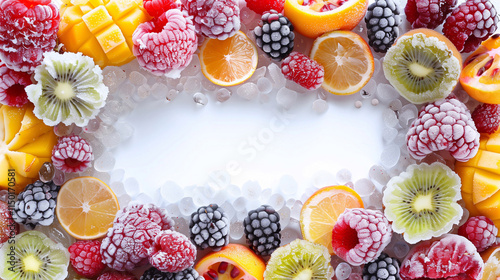 frozen fruit frame