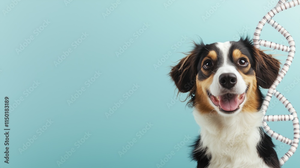 Fototapeta premium Clean Animal Portrait Study