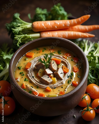 Bagna Cauda with Fresh Vegetables photo