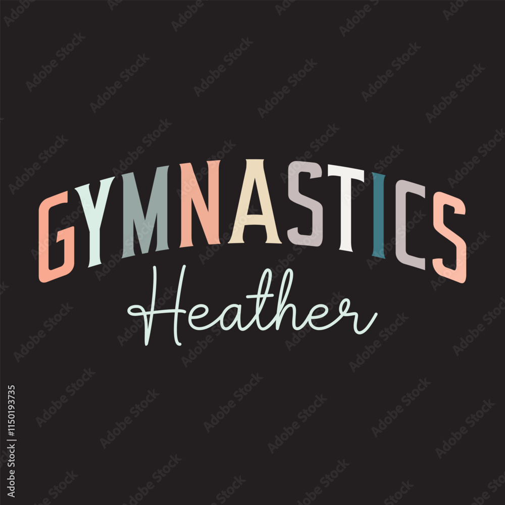Fototapeta premium Gymnastics heather