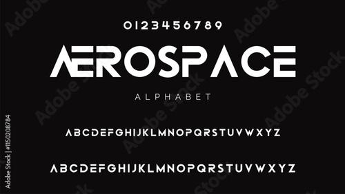Minimal modern alphabet fonts. Typography minimalist urban digital fashion future creative logo font.