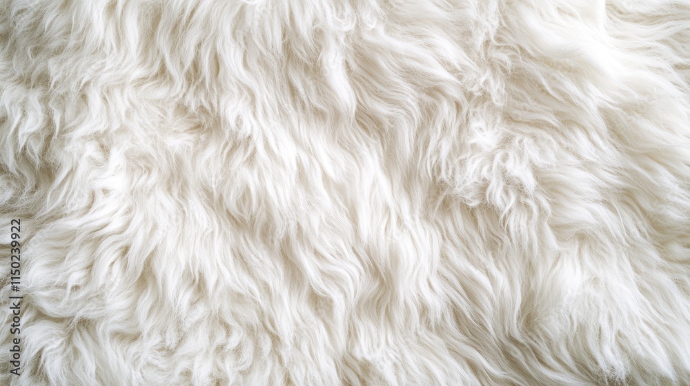 White wool with white top texture background, light natural sheep wool, white seamless cotton, texture of fluffy fur for designers, close-up fragment white wool carpet White wool with white top texture background, light natural sheep wool, white seamless cotton, texture of fluffy fur for designers, close-up fragment white wool carpet