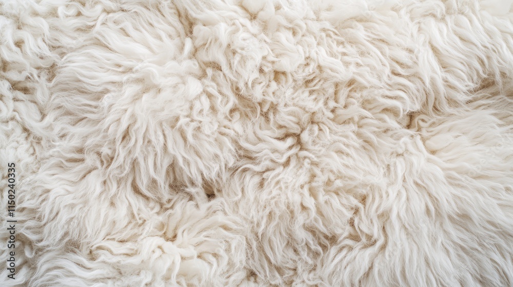 White wool with white top texture background, light natural sheep wool, white seamless cotton, texture of fluffy fur for designers, close-up fragment white wool carpet White wool with white top texture background, light natural sheep wool, white seamless cotton, texture of fluffy fur for designers, close-up fragment white wool carpet