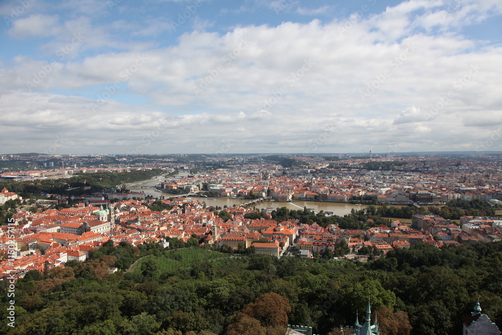Obraz premium prague, capital of czech republic, europe, beautiful historical city