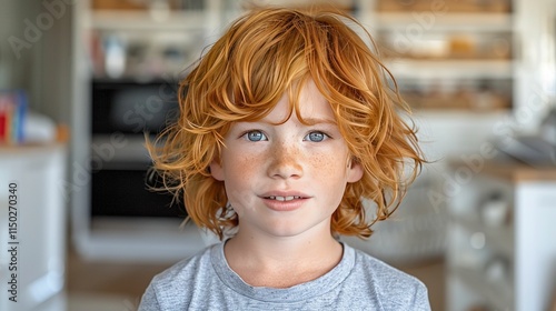 White boy red hairs in the kitchen UHD wallpaper
