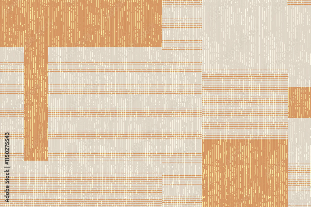 Fototapeta premium Geometrical Carpet modern Pattern with trending colors in high resolution 