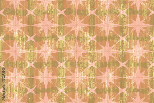 Geometrical Carpet modern Pattern with trending colors in high resolution
