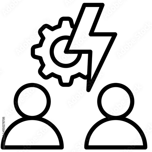 Conflict Resolution Icon