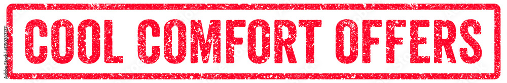 Cool Comfort Offers Stamp Transparent Seal, Red Grunge Cool Comfort Offers Word Rubber Stamp Seal Cool Comfort Offers Stamp Transparent Seal, Red Grunge Cool Comfort Offers Word Rubber Stamp Seal
