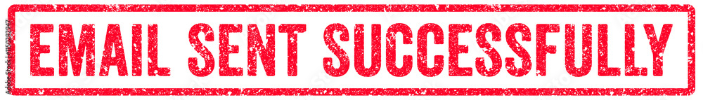 Email Sent Successfully Stamp Transparent Seal, Red Grunge Email Sent Successfully Word Rubber Stamp Seal Email Sent Successfully Stamp Transparent Seal, Red Grunge Email Sent Successfully Word Rubber Stamp Seal