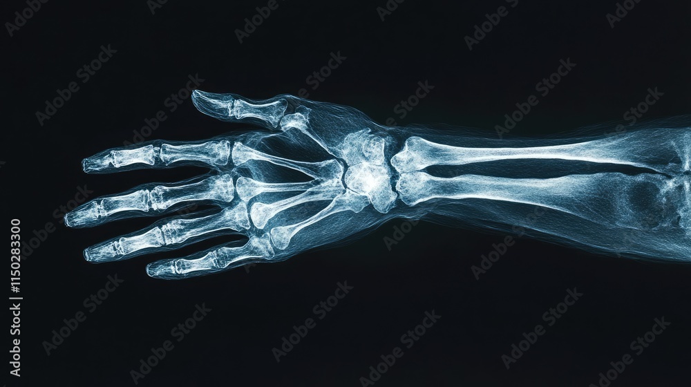x ray of human hand x ray of human hand
