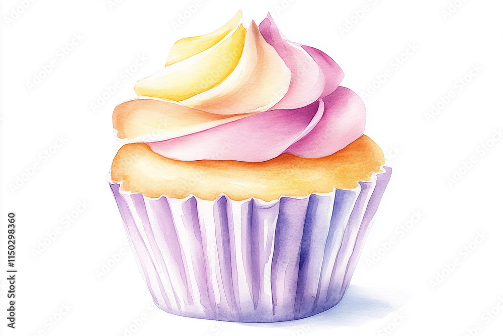cupcake with icing cupcake with icing