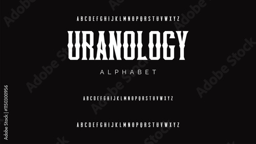 Craft vintage typeface design. Graphic display alphabet. Fantasy type letters. Latin characters, numbers. Vector illustration. Old badge, label, logo template.