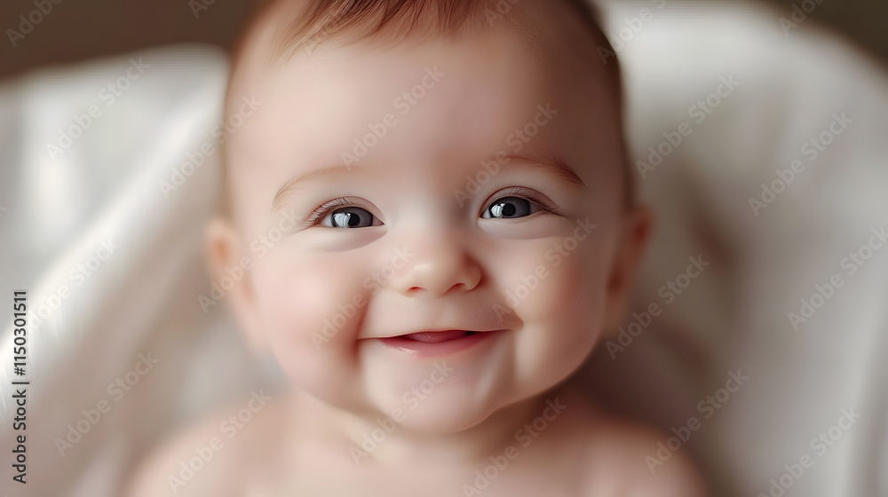 close up photo of a baby smiling close up photo of a baby smiling