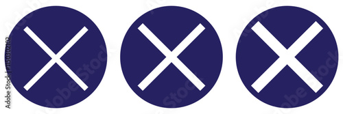 Vector cross multiply close remove mark icon. Perfect for app and web interfaces,