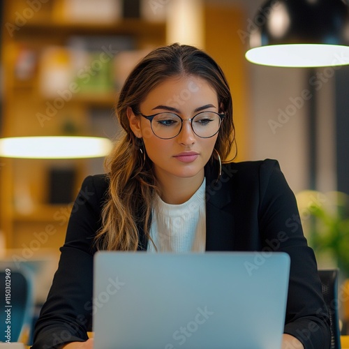 Bussiness woman  discuss on the laptop UHD wallpaper