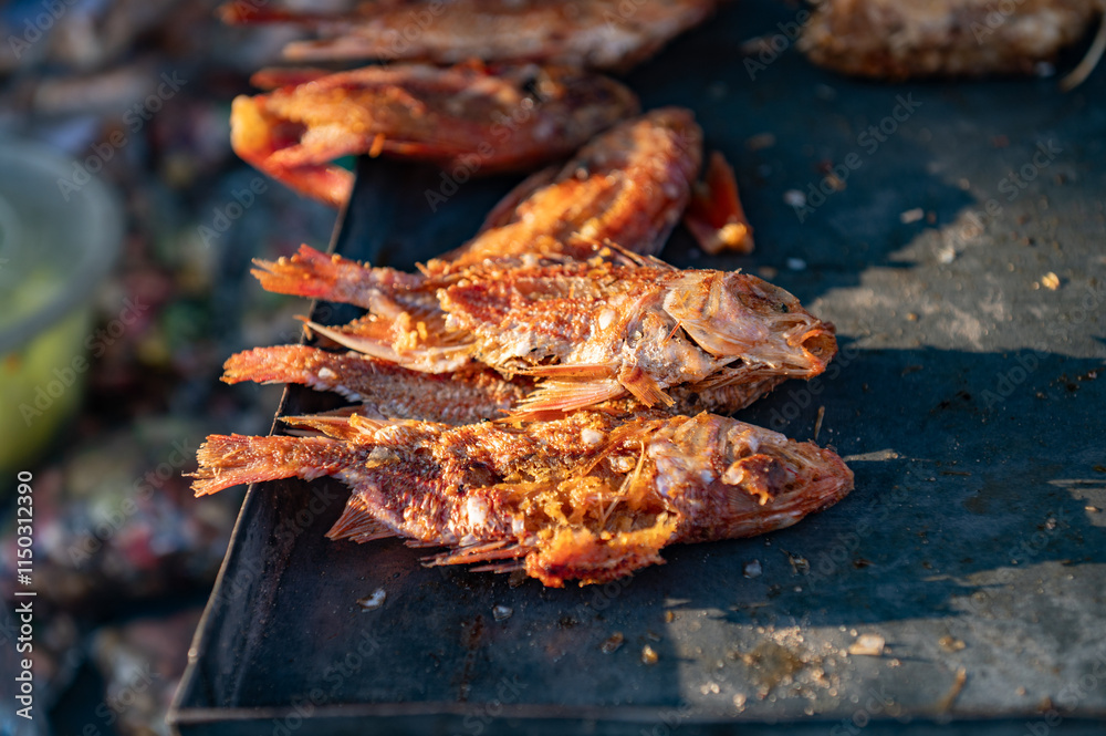 grilled shrimp on grill