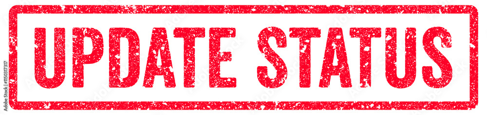 Update Status Stamp Transparent Seal, Red Grunge Update Status Word Rubber Stamp Seal Update Status Stamp Transparent Seal, Red Grunge Update Status Word Rubber Stamp Seal