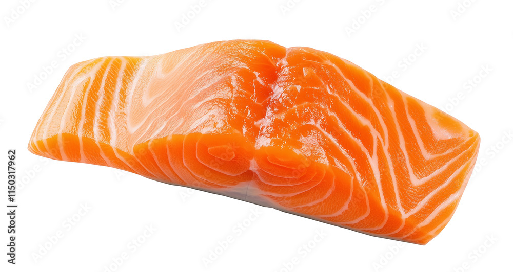 a piece of sliced raw salmon meat, fresh salmon sashimi cut fillet isolated on transparent background, cutout png a piece of sliced raw salmon meat, fresh salmon sashimi cut fillet isolated on transparent background, cutout png