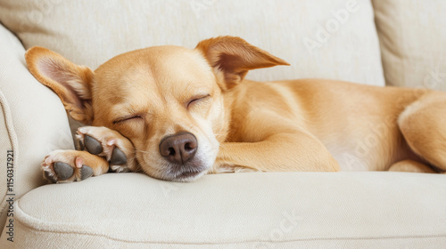 Sleepy Canine Comfort: A sm...